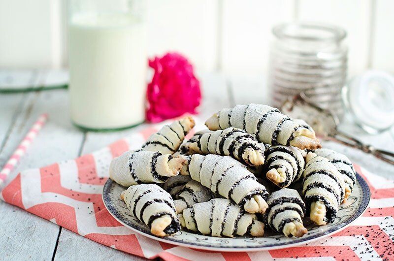 Рогалики с маком 