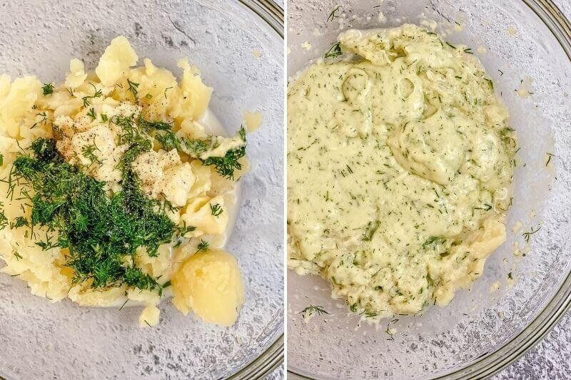 Запеченный картофель с сыром 