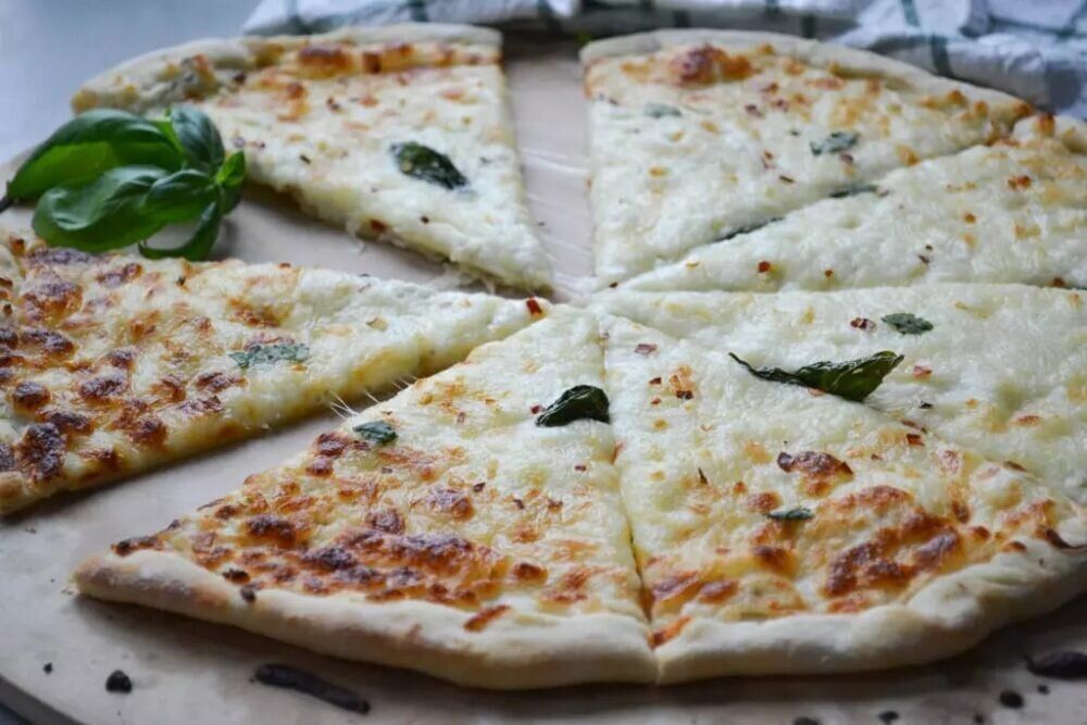 Белая пицца 