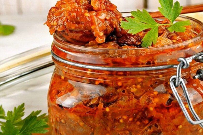 Икра из баклажанов 